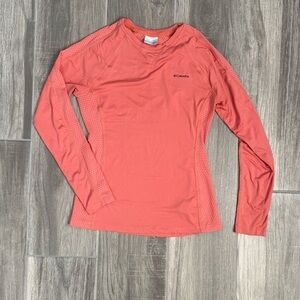 Columbia Women's Salmon Long Sleeve Tee